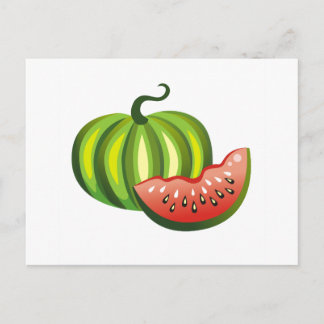 Carte Postale Pastèque