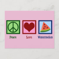 pastèque Peace Love