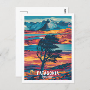 Carte Postale Patagonie Argentine Lieu de voyage célèbre