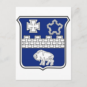 Carte Postale Patch militaire du 17e régiment d'infanterie