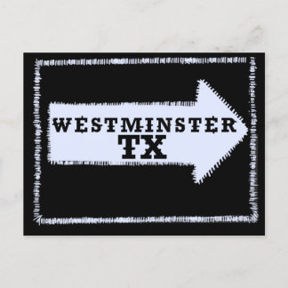 Carte Postale Patch Westminster (Texas)