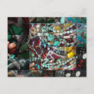 Carte Postale Patchwork of Beads Gamme de cadeaux
