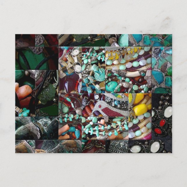Carte Postale Patchwork of Beads Gamme de cadeaux (Devant)