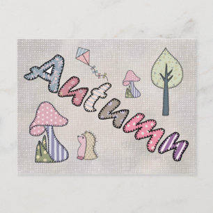 Carte Postale Pâté d'automne