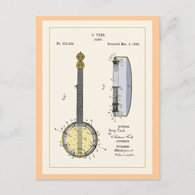 Carte postale patente (Devant)