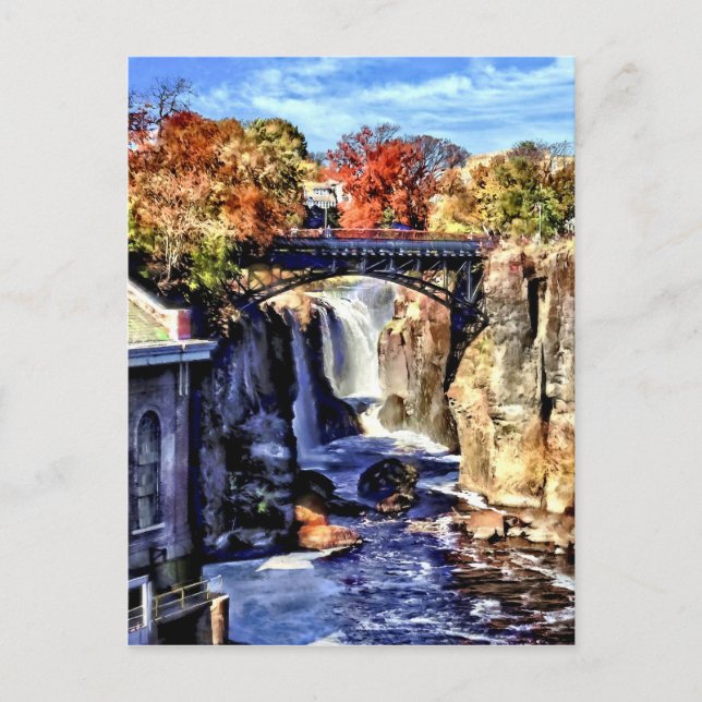 Carte Postale Paterson NJ - Paterson Great Falls (Devant)