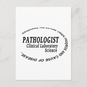 CARTE POSTALE PATHOLOGUE - SCIENCE CLINIQUE DU LABORATOIRE