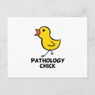 Carte Postale Pathology Chick