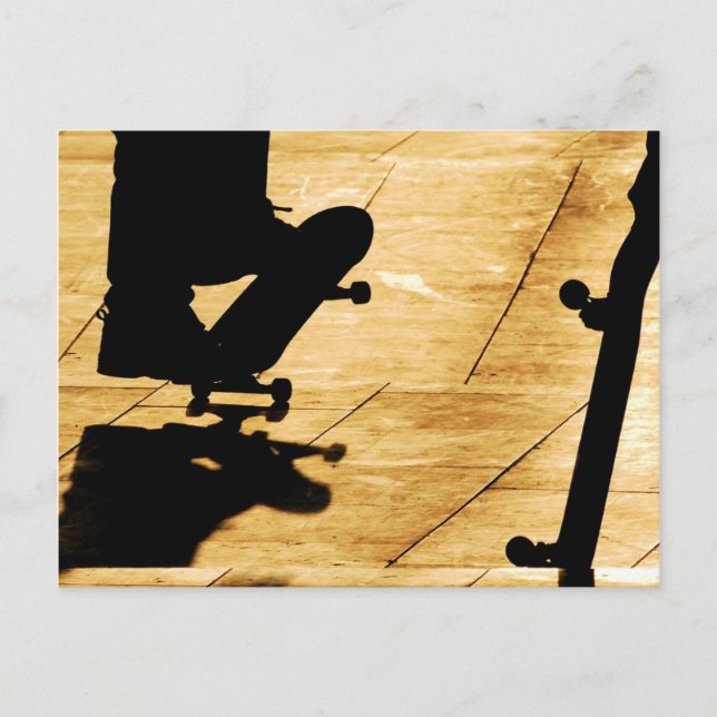 Carte Postale Patinage (Devant)