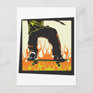 Carte Postale Patinage