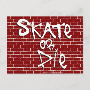Carte postale Patinage ou décès