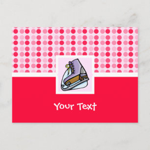 Carte Postale Patinage sur glace