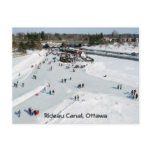 Patinage sur le lac dow's au pont de Bronson
