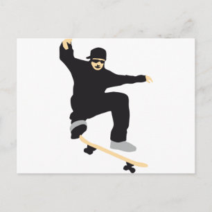 Carte Postale patineur
