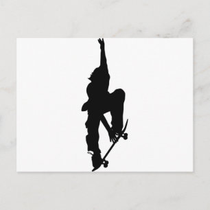 Carte Postale Patineur