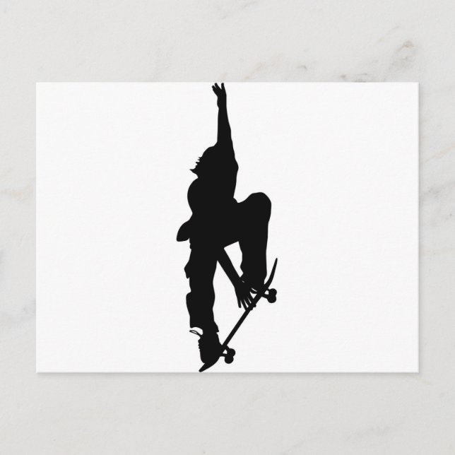 Carte Postale Patineur (Devant)