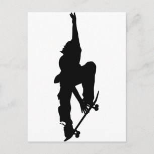 Carte Postale Patineur
