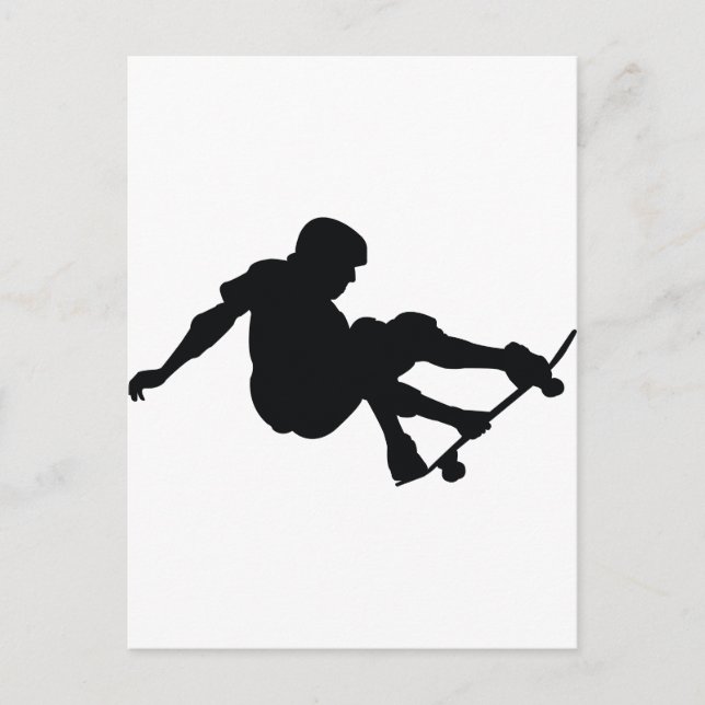 Carte Postale Patineur (Devant)