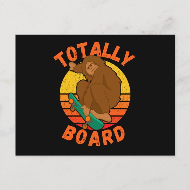 Carte Postale Patineur de planche à roulettes (Devant)