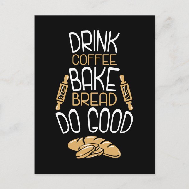 Carte Postale Pâtisserie (Devant)