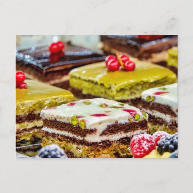 Carte Postale Pâtisserie italienne (Devant)