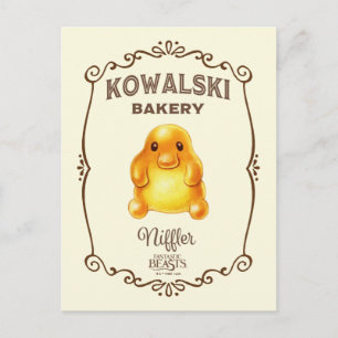 Carte Postale Pâtisserie Kowalski - Niffler