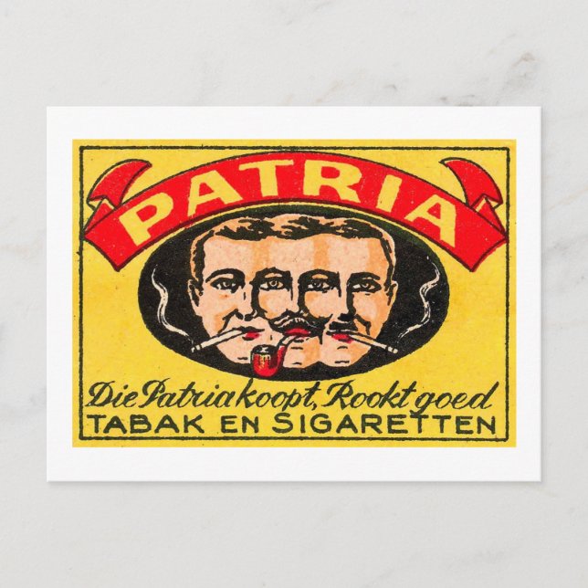 Carte Postale Patria Tabak (Devant)