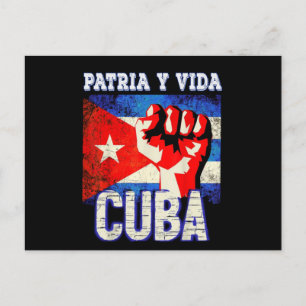 Carte Postale Patria y vida sos Cuba