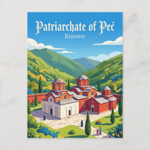 Carte Postale Patriarcat de Peć Kosovo