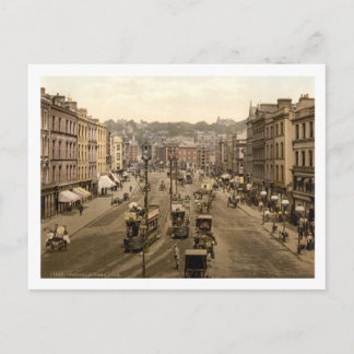 Carte Postale Patrick's Street, Cork City, Irlande, 19ème siècle