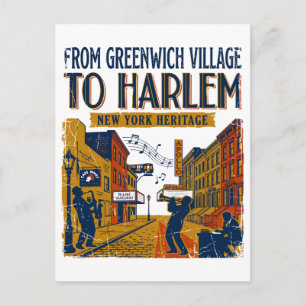 Carte Postale Patrimoine de York Nouveau, de Greenwich Village à