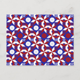 Carte Postale Patriot Quilt personnalisé