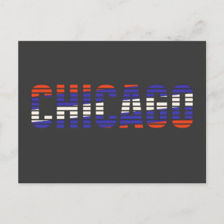 carte postale patriotique chicago