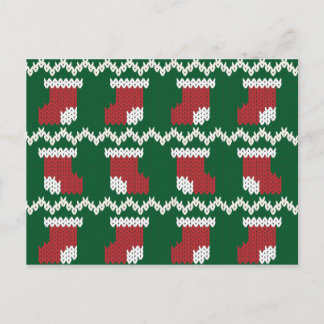 Carte Postale Patters de Noël