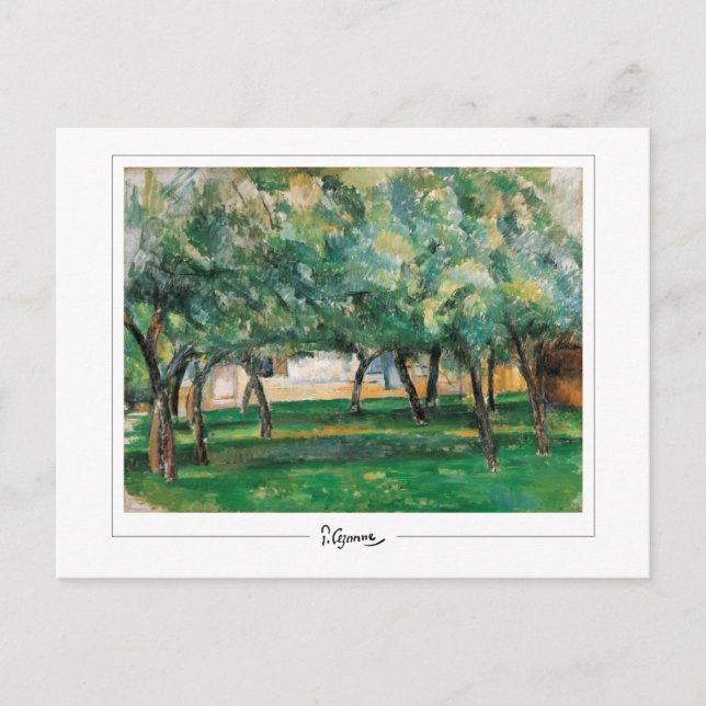 Carte Postale Paul Cézanne #7 - Beaux-Arts (Devant)