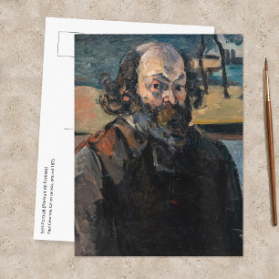 Carte Postale Paul Cezanne - Autoportrait