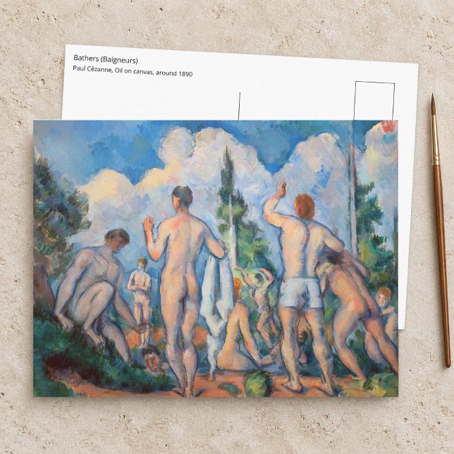 Carte Postale Paul Cezanne - Baigneurs (Créateur téléchargé)