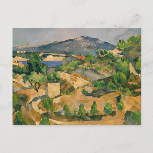 Carte Postale Paul Cezanne - Barrage Francois Zola (Devant)