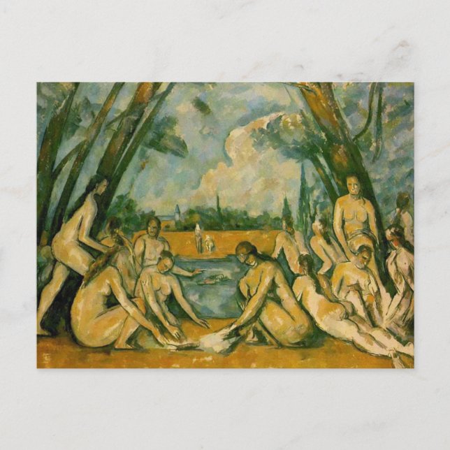 Carte Postale Paul Cezanne - Bathers (Devant)