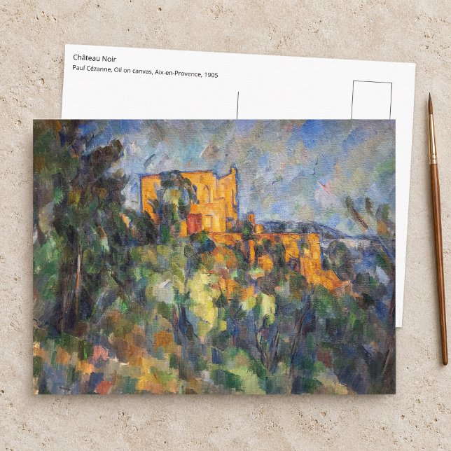 Carte Postale Paul Cezanne - Château Noir (Créateur téléchargé)