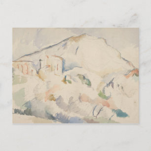 Carte Postale Paul Cezanne-Château Noir et Mont Sainte-Victoire