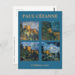 Carte Postale Paul Cezanne - Château Noir Sélection de chefs-d'o