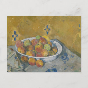 Carte Postale Paul Cezanne - La Plaque des Pommes