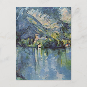 Carte Postale Paul Cézanne - Lac d'Annecy