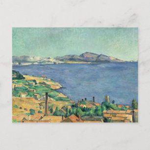 Carte Postale Paul Cezanne - Le golfe de Marseille