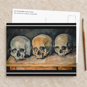 Carte Postale Paul Cezanne - Les Trois Crânes