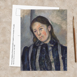 Carte Postale Paul Cezanne - Madame Cezanne aux cheveux dénoués