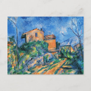 Carte Postale Paul Cezanne "Maison Maria avec vue sur Château