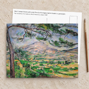 Carte Postale Paul Cezanne - Mont Sainte-Victoire et Grand Pin