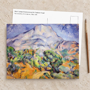 Carte Postale Paul Cezanne - Mont Sainte-Victoire, route de Thol